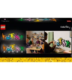 LEGO® Art - Keith Haring - Dansende figurer 31216 - 1773 Dele