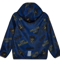 LEGO® Batman Softshelljakke - LWScout 201 - Mørkeblå m. Print