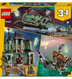 LEGO® Creator - Hjemsøgt Palæ 31167 - 3-i-1 - 736 Dele