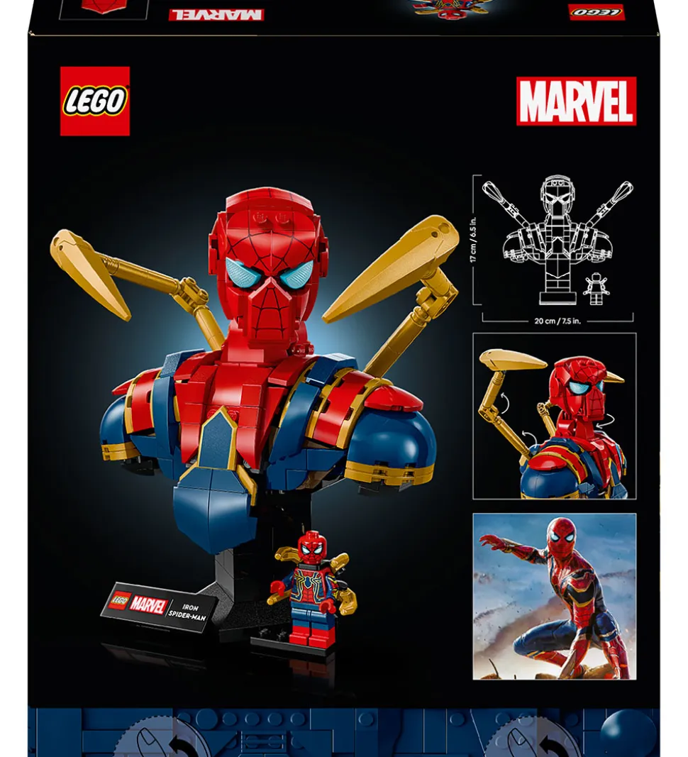 LEGO® Marvel - Iron Spiderman 76326 - 379 Dele