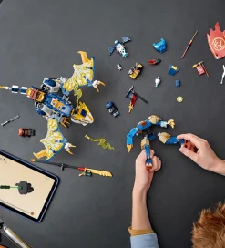 LEGO® Ninjago - Rogues drageflyver-mech 71843 - 584 dele