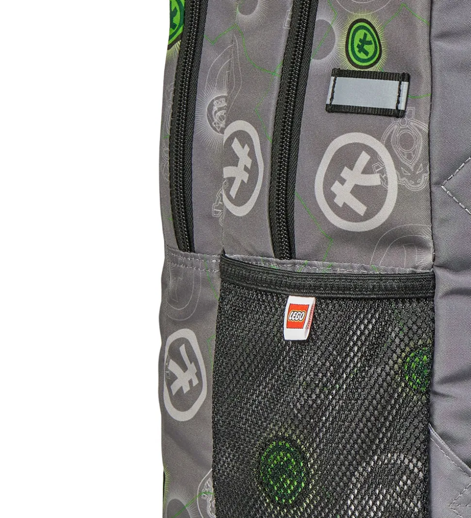 LEGO® Ninjago Rygsæk - Elemental Master Of Energy - 18 L - Grå