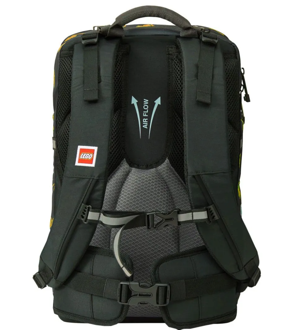 LEGO® Ninjago Skoletaske m. Gymnastikpose - Golden Team - Grå