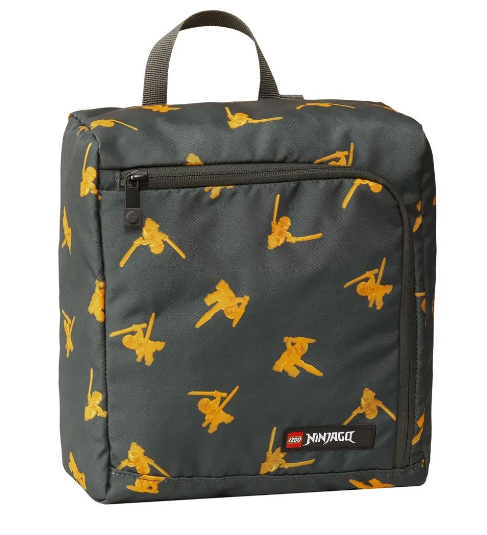 LEGO® Ninjago Skoletaske m. Gymnastikpose - Golden Team - Grå