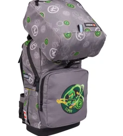 LEGO® Ninjago Skoletaskesæt - Element Master Of Energy - Grå