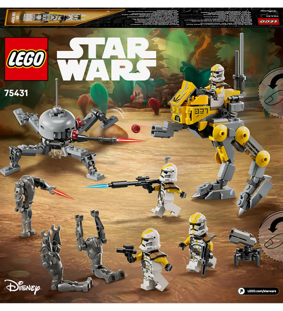 LEGO® Star Wars - Battle Pack Med Klonsoldater 75431 - 258 Dele