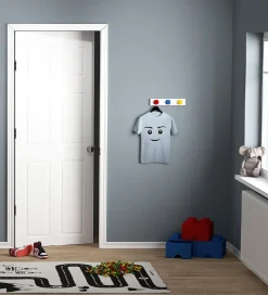 LEGO® Storage Knagerække - 33 cm - Rød/Blå/Gul