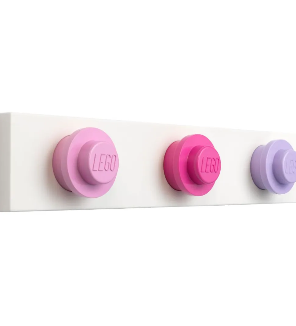 LEGO® Storage Knagerække - 33 cm - Lilla/Rosa