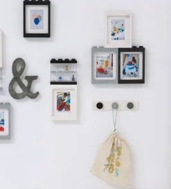 LEGO® Storage Knagerække - 33 cm - Sort/Grå