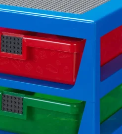 LEGO® Storage Opbevaring m. 3 Skuffer - 34x32x38 - Blå