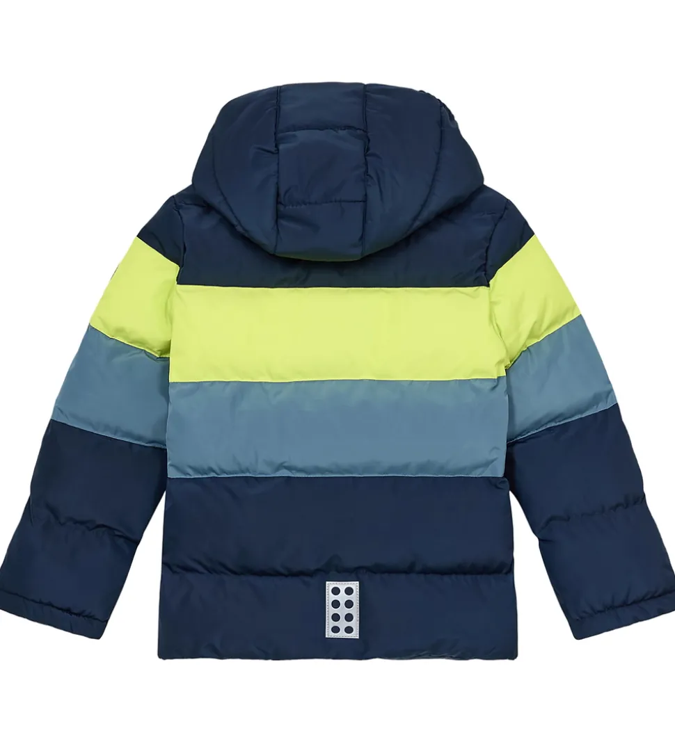 LEGO® Wear Dynejakke - LWJipe 705 - Navy/Blå/Gul