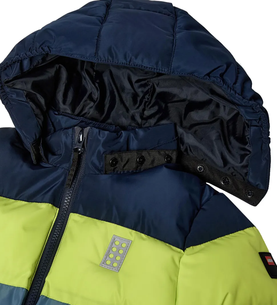LEGO® Wear Dynejakke - LWJipe 705 - Navy/Blå/Gul