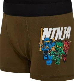 LEGO® Wear Ninjago Boxershorts - 3-pak - LwAgan - Blå/Grøn