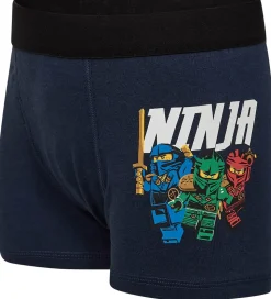 LEGO® Wear Ninjago Boxershorts - 3-pak - LwAgan - Blå/Grøn