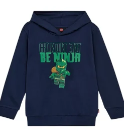LEGO® Wear Ninjago Hættetrøje - LwSaku - Mørkeblå