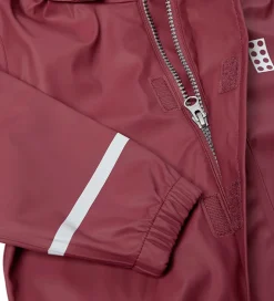 LEGO® Wear Regntøj m. Seler - PU - LWJivan 200 - Mørk Rosa