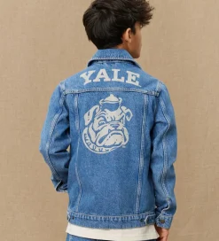 Les Deux Denimjakke - Rally Yale - Medium Indigo Wash