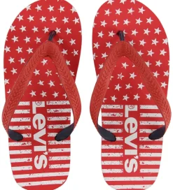 Levis Klipklapper - Florida - Rød/Navy