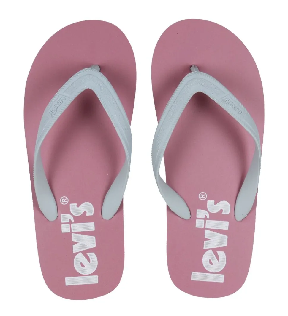 Levis Klipklapper - South Beach 2.0 - Blue/Pink
