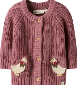 Lil Atelier Cardigan - Strik - NbfEmlen - Nostalgia Rose