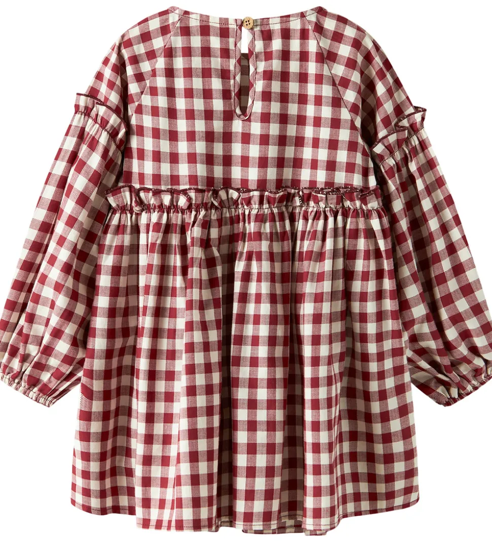 Lil Atelier Kjole - NmfRio - Red Dahlia