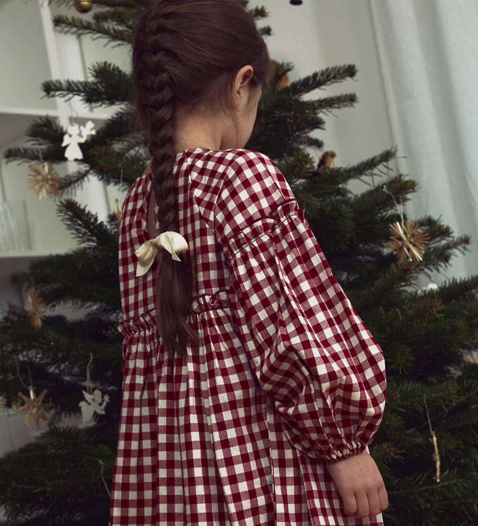 Lil Atelier Kjole - NmfRio - Red Dahlia