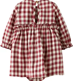 Lil Atelier Kjolebody l/æ - NmfRio - Red Dahlia