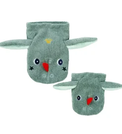 Lilliputiens Badehandske -2-Pak - Joe - Grøn