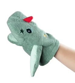 Lilliputiens Badehandske -2-Pak - Joe - Grøn