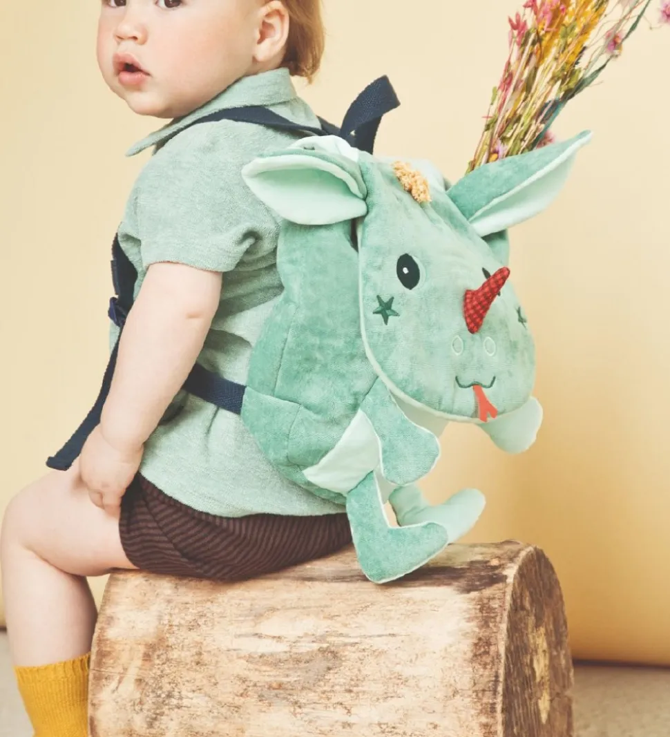 Lilliputiens Børnehavetaske - Joe - Turkisgrøn