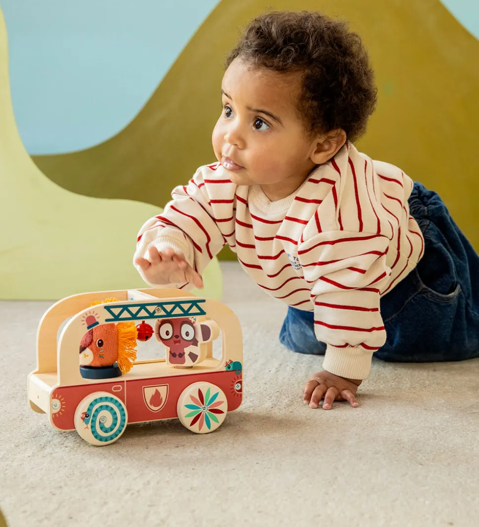 Lilliputiens Træklegetøj - Jack Brandbil