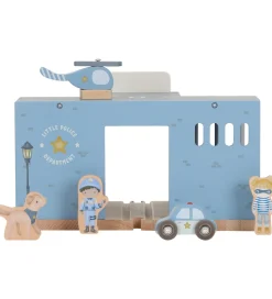 Little Dutch Politistation - Træ - Blå