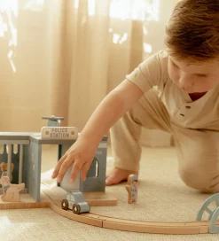 Little Dutch Politistation - Træ - Blå