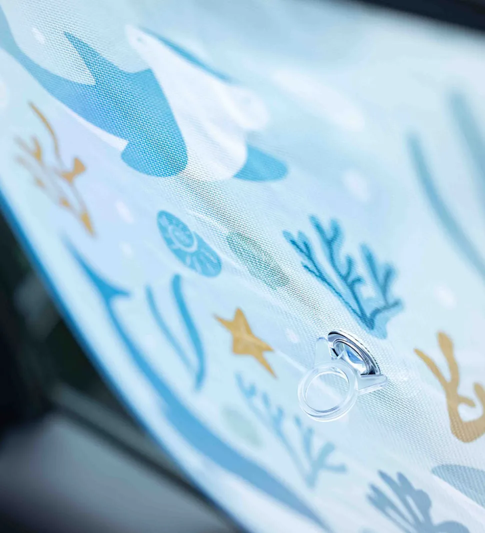 Little Dutch Solskærm til Bil - 2-Pak - 36x44 cm - Ocean Dreams