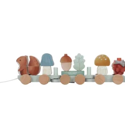 Little Dutch Stabletog - Træ - 18 Dele - Forest Friends