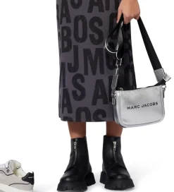 Little Marc Jacobs Skuldertaske - Sølv m. Sort