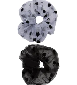 Little Pieces Scrunchies - LpJeppa - 2-pak - Purple Heather/Blac