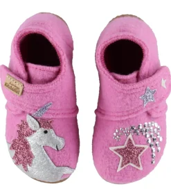 Living Kitzbühel Hjemmesko - Uld - Einhornzauber - Candy