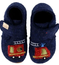 Living Kitzbühel Hjemmesko - Uld - Fredi Feuerwehr - Nachtblau