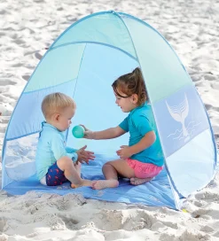 Ludi Skyggetelt - UV50 - 100x63 cm - Blå/Mint