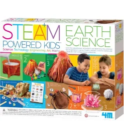 4M Videnskabssæt - Steam Plus - Jord Videnskab