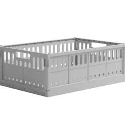Made Crate Foldekasse - Maxi - 48x33x17,5 cm - Misty Grey