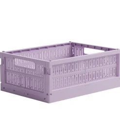 Made Crate Foldekasse - Midi - 33x24x13 cm - Lilac