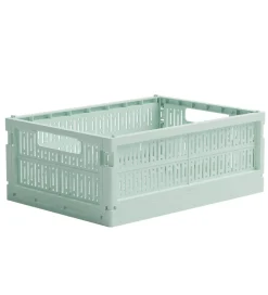 Made Crate Foldekasse - Midi - 33x24x13 cm - Minty