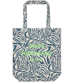 Mads Nørgaard Shopper - Recycled Boutique Athene - Zebra AOP/Sa