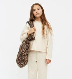 Mads Nørgaard Shopper - Light Ripstop Pillow - Leo AOP/Black