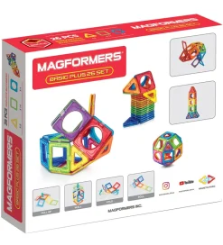 Magformers Magnetsæt - Basic Plus - 26 Dele