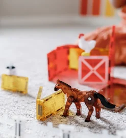 Magna-Tiles Magnetsæt - 25 Dele - Farm Animals