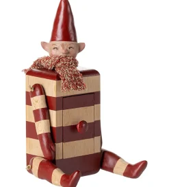 Maileg Alf m. Skuffe - Træ - Rød