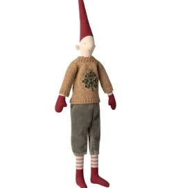 Maileg Nissedreng - Str. 3 - Bukser/Strikket Bluse - Pixy